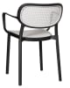 Tan & Grey Mesh Resin Arm Chair â€“ Durable Commercial Seating Solution - Image 3 of 0