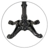 Cast Iron Base, Vintage Sculptured Design, Glossy Epoxy Finish - Image 2 of 0