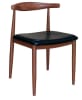 Bentwood Floating  Back Black W.G. Metal Padded Seat-  Budget Commercial Pricing - Image 2 of 0