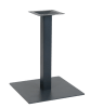 Black Square Steel Tabletop Base - Image 1 of 0