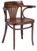 Classic Bent Wood Fan Back Dining Arm Chair - Image 1 of 0