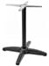 Outdoor Black Glossy Aluminum  Dining Base - Image 3 of 0