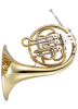 John Packer Bb Kinder French Horn- gold lacquer - Image 1 of 0