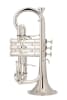 John Packer Eb Cornet - silver - Image 1 of 0