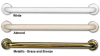 Color Powder Coated Grab bar - 42 inch, 1.5OD - Image 2 of 0