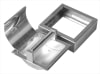 Toilet Paper Holder- hinged hood, surface mount, bright polished - Image 2 of 0