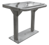 photo of Detention Bench with Handcuff Bar - 20" x 12" - Image 4 of 0