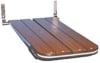 Tub seat - Folding with Wood-Grain Phenolic Top - Image 3 of 0