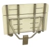 Flip Up Rectangular Shower Seat - Ivory Top (32" by 22-15/32") - Image 3 of 0