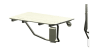 Flip Up Rectangular Shower Seat - Ivory Top (32" by 22-15/32") - Image 4 of 0