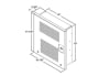 Fan Convector Heater, Wall Mount, 7K Btu - Image 2 of 0