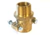 PEX Clamp Adapter, Brass, 1-1/4" barb x 1-1/4" MPT - Image 1 of 0