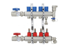 4-branch Brass Radiant Heat Manifold Set - Image 1 of 0