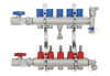 5-branch Brass Radiant Heat Manifold Set - Image 1 of 0