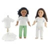 18-inch Doll Clothes - White T-Shirts, 5-Pack - fits American Girl ® Dolls - Image 2 of 0