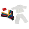 18-inch Doll Clothes - Karate Outfit with Color Belts and Red Kick-Pad - fits American Girl ® Dolls - Image 3 of 0
