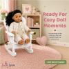photo of 18-Inch Doll Furniture - White Adirondack Rocking Chair - fits American Girl ® Dolls - Image 3 of 0