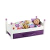 18-Inch Doll Furniture - White Stackable Single Bed with Bedding - fits American Girl ® Dolls - Image 4 of 0