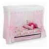 18" Doll Canopy Single Bed with Storage Drawer, fits American Girl Dolls - Image 1 of 0