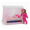 18" Doll Canopy Single Bed with Storage Drawer, fits American Girl Dolls - Image 4 of 0