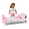 18-inch Doll Furniture - Butterfly Collection Single Bed (Includes Bedding) - fits American Girl ® Dolls - Image 2 of 0