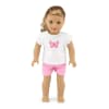 18-inch Doll Furniture - Butterfly Collection Single Bed (Includes Bedding) - fits American Girl ® Dolls - Image 3 of 0