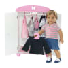 18-inch Doll Furniture - Butterfly Collection Armoire (Includes 5 Clothes Hangers) - fits American Girl ® Dolls - Image 5 of 0