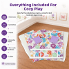 18-Inch Doll Furniture - White Stackable Bunk Bed with Ladder - fits American Girl ® Dolls - Image 3 of 0