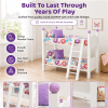 18-Inch Doll Furniture - White Stackable Bunk Bed with Ladder - fits American Girl ® Dolls - Image 4 of 0