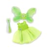 18-Inch Doll Clothes - Tinkerbelle-Inspired Fairy Outfit with Wings and Wand - fits American Girl ® Dolls - Image 2 of 0