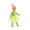 18-Inch Doll Clothes - Tinkerbelle-Inspired Fairy Outfit with Wings and Wand - fits American Girl ® Dolls - Image 5 of 0