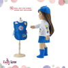 Emily Rose 18 Inch Doll Clothes | 18" Doll Daisy Girl Scout-Inspired 5 Piece Doll Clothing Uniform, Including Tunic with Embroidered Patches! | Gift Boxed! - Image 2 of 0