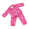 18-inch Doll Clothes - Pink Snowflake Print 2-Piece Classic Pajamas/PJs with Teddy Bear - fits American Girl ® Dolls - Image 2 of 0