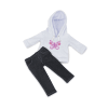 18-inch Doll Clothes - Hooded Butterfly Sweatshirt Outfit with Black Skinny Jeans - fits American Girl ® Dolls - Image 2 of 0