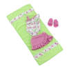 18-Inch Doll Clothes - Four-Piece Pink Floral Print One Piece Swimsuit Set - fits American Girl ® Dolls - Image 2 of 0