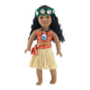 18 Inch Doll Clothes - Six-Piece Moana-Inspired Outfit with Accessories - fits American Girl ® Dolls - Image 4 of 0