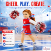 photo of 18-inch Doll Clothes - Cheerleader Outfit with Pom Poms and Gym Shoes - fits American Girl ® Dolls - Image 3 of 0