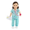 18-Inch Doll Clothes - Vet Doctor Scrubs Outfit with Accessories - fits American Girl ® Dolls - Image 1 of 0