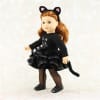 18-Inch Doll Clothes - Black Cat Costumer Outfit with Headband - fits American Girl ® Dolls - Image 5 of 0