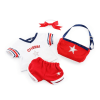 photo of 18-inch Doll Clothes - Cheerleader Practice Outfit with Gym Bag - fits American Girl ® Dolls - Image 2 of 0