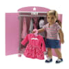 18-inch Doll Furniture - Pink Wooden Doll Clothes Hangers - fits American Girl ® Dolls - Image 5 of 0