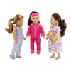 18-Inch Doll Clothes - Value Pack Set of 3 Pajamas PJs with Teddy Bear - fits American Girl ® Dolls - Image 3 of 0