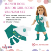 Emily Rose Doll Clothes | Value Pack - 3 18-inch Doll Girl Scout Inspired Modern Uniforms, Including Daisy, Brownie and Junior Scout Outfits | Compatible with 18" American Girl Dolls - Image 5 of 0
