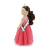 18-inch Doll Stunning White Pageant Gown Dress & Sash/Crown Outfit Bundled with Our Lovely Salmon Colored Dress & Accessories 18" Doll Clothes Set | Compatible with American Girl Dolls - Image 5 of 0