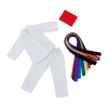 14-inch Doll Clothes - Karate Outfit with 9 Color Belts and Red Kick-Pad - fits Wellie Wishers ® Dolls - Image 2 of 0