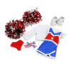 14-inch Doll Clothes - Cheerleader Outfit with Pom Poms and Gym Shoes - fits American Girl ® Dolls - Image 2 of 0