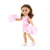 14-inch Doll Clothes - Pink Cheerleader Outfit with Pom Poms and Gym Shoes - fits American Girl ® Dolls - Image 3 of 0
