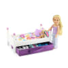 14-Inch Doll Furniture - White Stackable Single Bed with Bedding - fits Wellie Wishers Dolls - Image 5 of 0