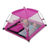 14 Inch Doll Accessories - Pink Dining Canopy Camping Tent with Case - fits American Girl Wellie Wishers ® Dolls - Image 3 of 0