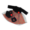18-inch Doll Clothes - Velvet Top, Plaid Skirt, and Overlay and Purse - fits American Girl ® Dolls - Image 2 of 0